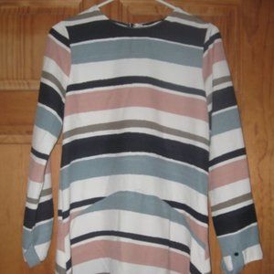 Zara Basic Collection Striped Dress